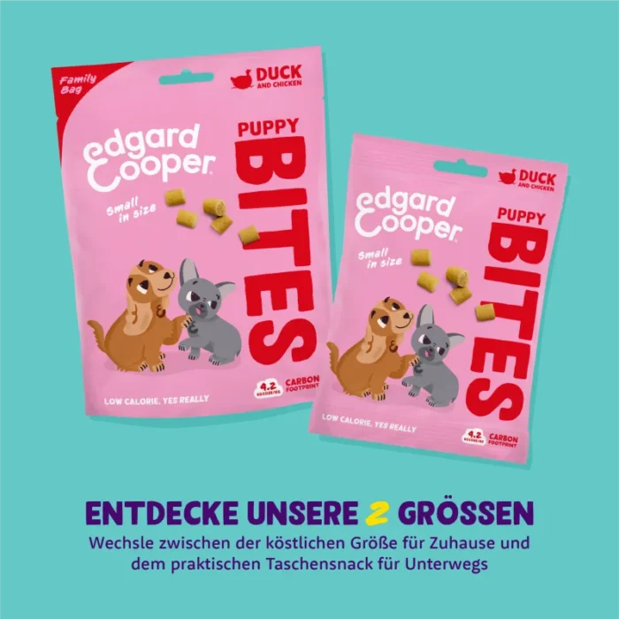 EC 2023 Bites Small Puppy Pack sizes DE